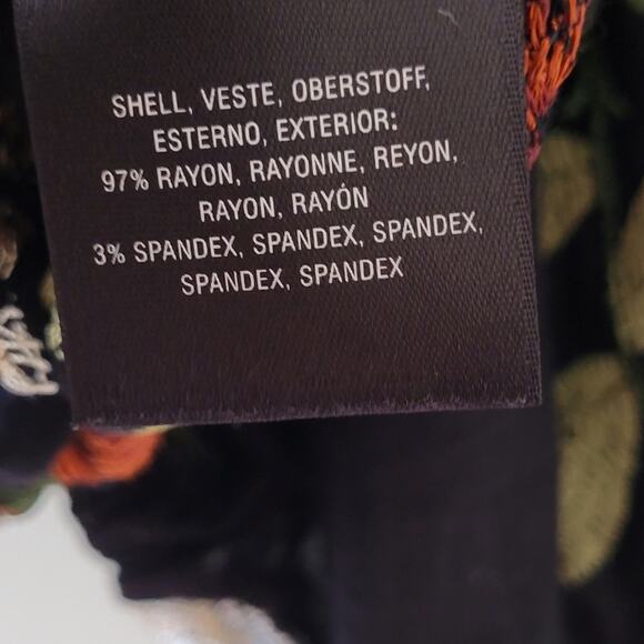 Anthropologie Akemi + Kin Allora Embroidered Top Size XS/S Oversized - Picture 7 of 7